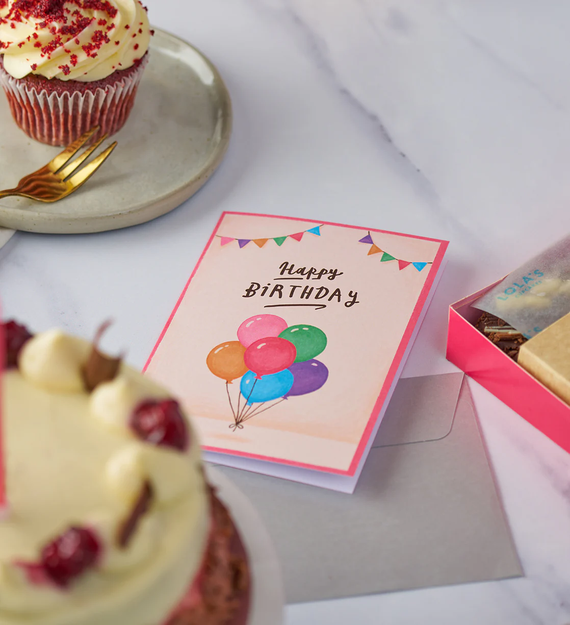 Balloons Birthday Card - Image 3