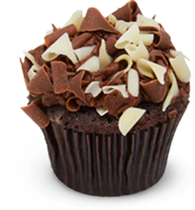 Black Bottom Mini Cupcake