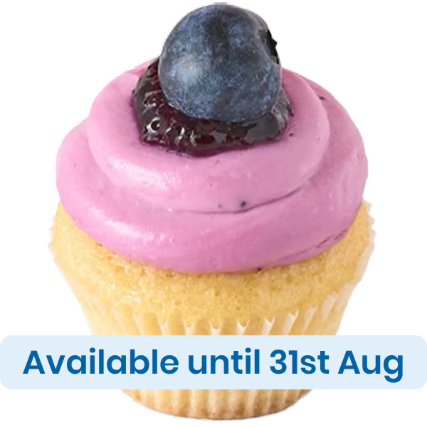Blueberry Mini Cupcake