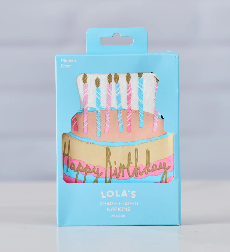 Cake Shaped Napkins - Image 2