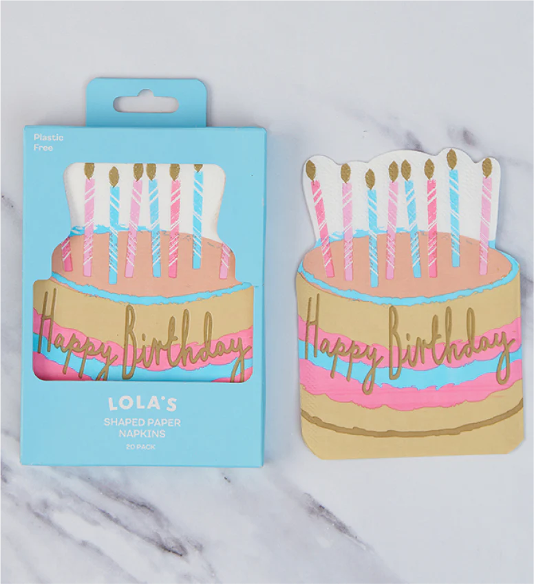 Cake Shaped Napkins - Image 3