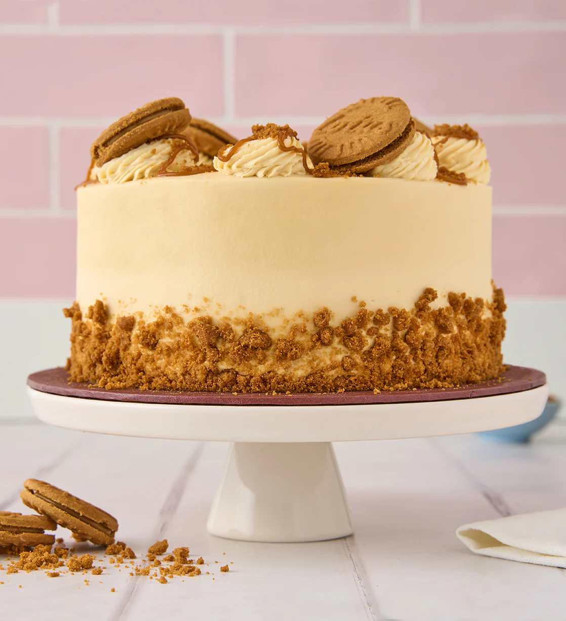 Caramel Biscuit Cake - Image 5