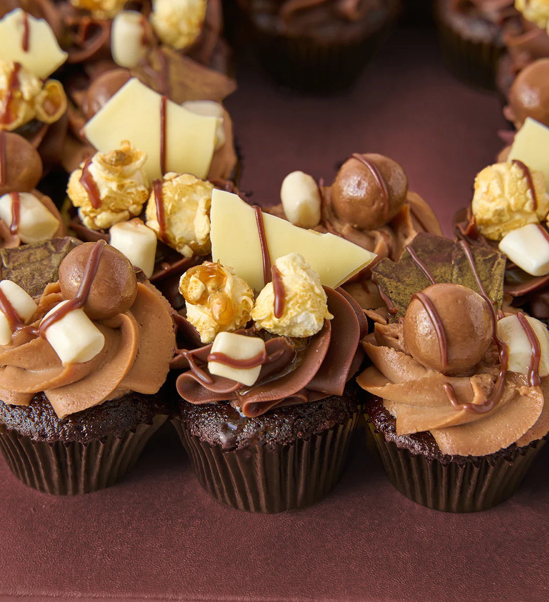 Chocolate Cupcake Number Cake - Image 5