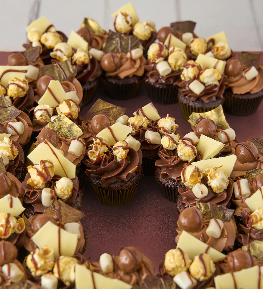 Chocolate Cupcake Number Cake - Image 7