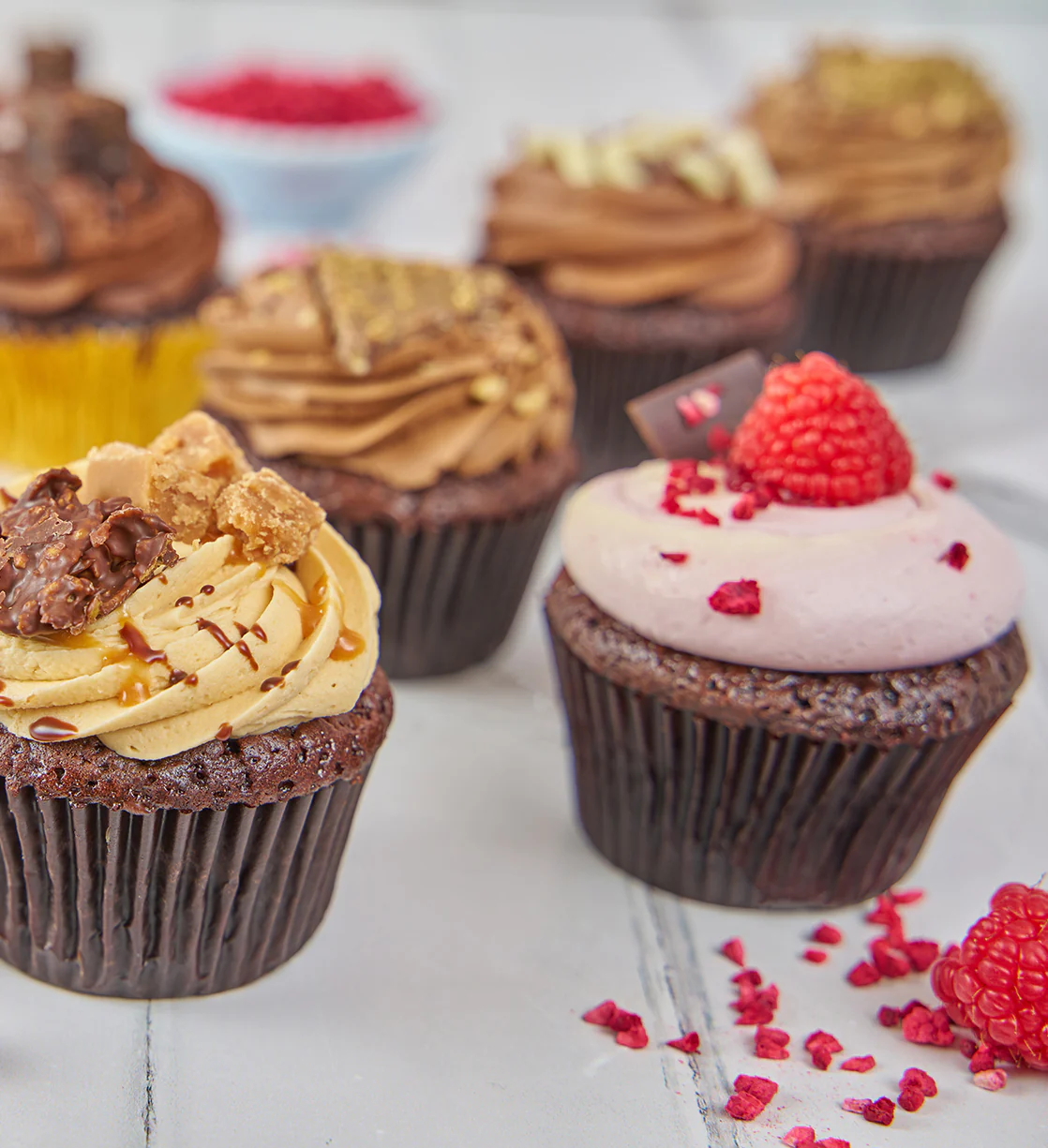 Chocolate Lovers Cupcake Box - Image 3