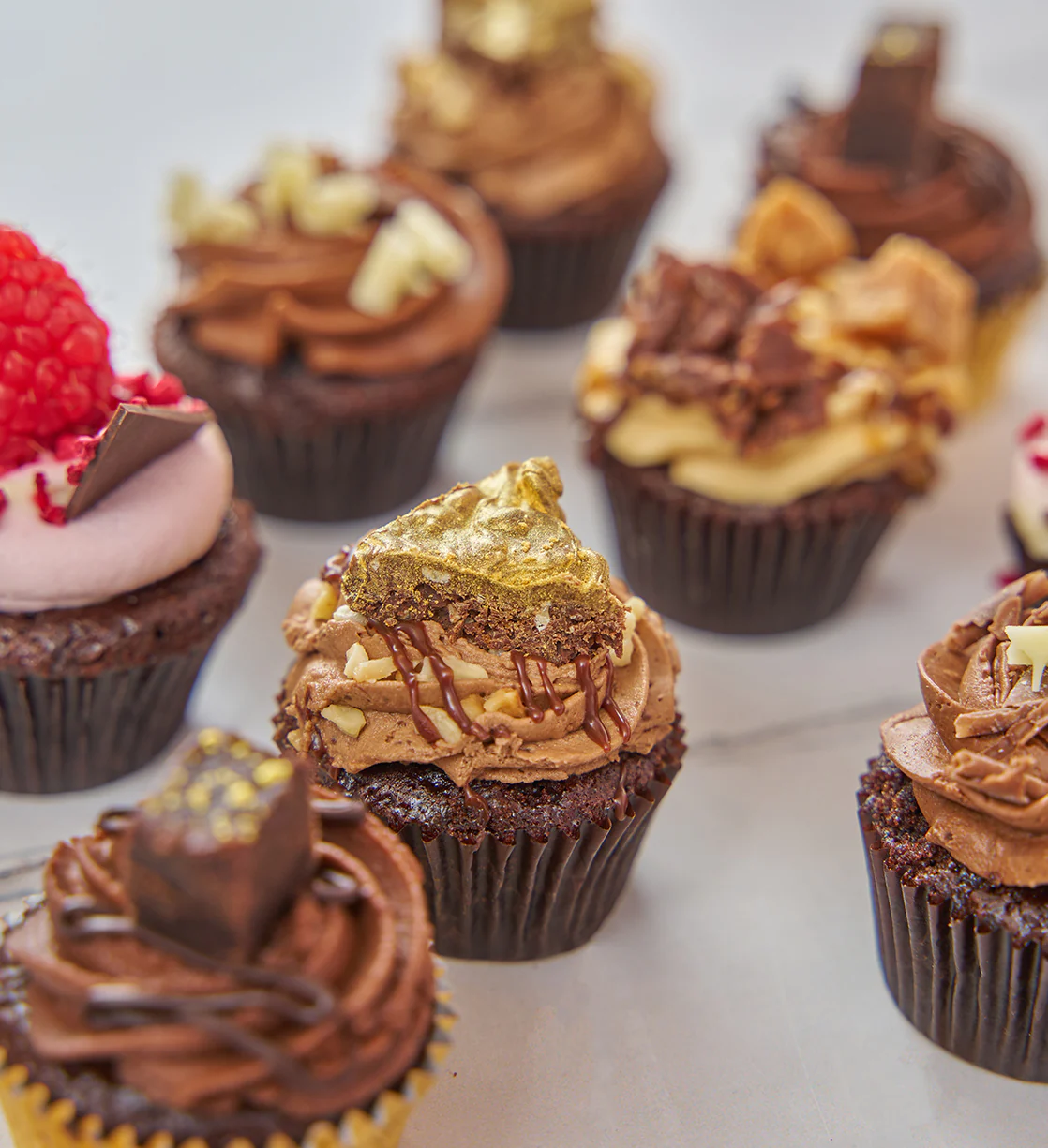 Chocolate Lovers Mini Cupcake Box - Image 3