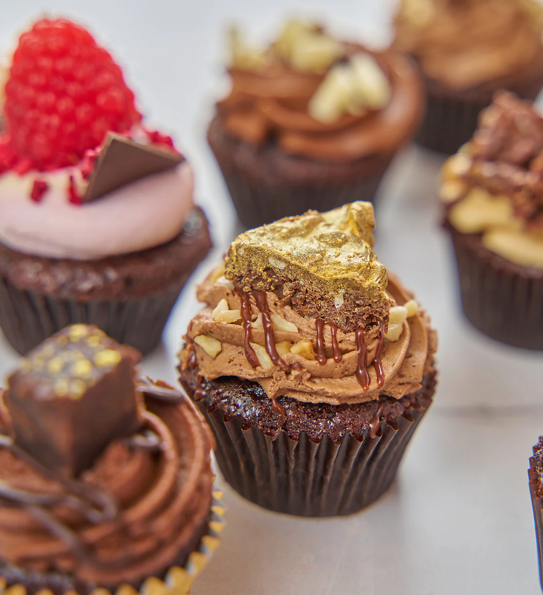 Chocolate Lovers Mini Cupcake Box - Image 5