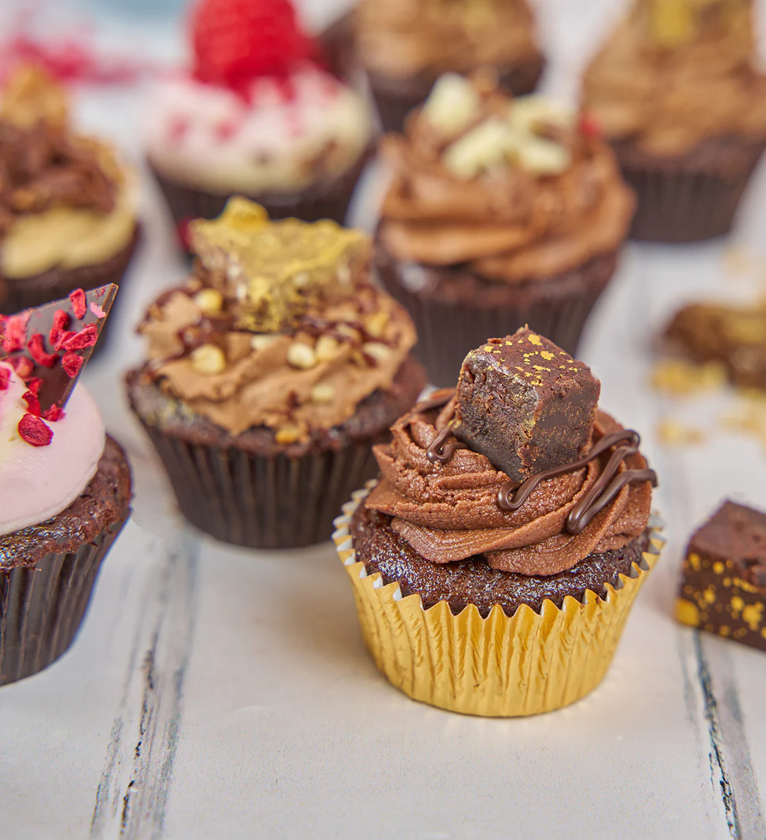 Chocolate Lovers Mini Cupcake Box - Image 6