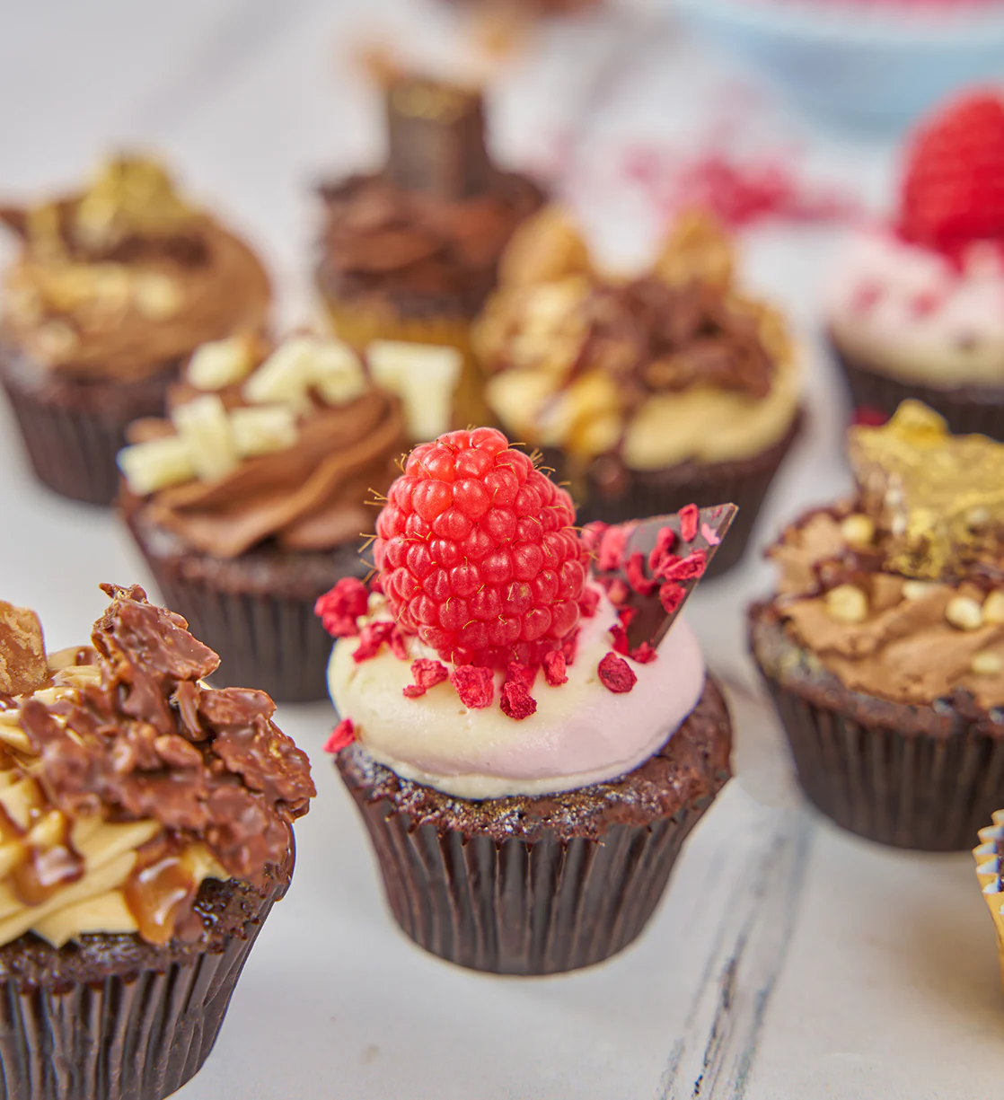 Chocolate Lovers Mini Cupcake Box - Image 8