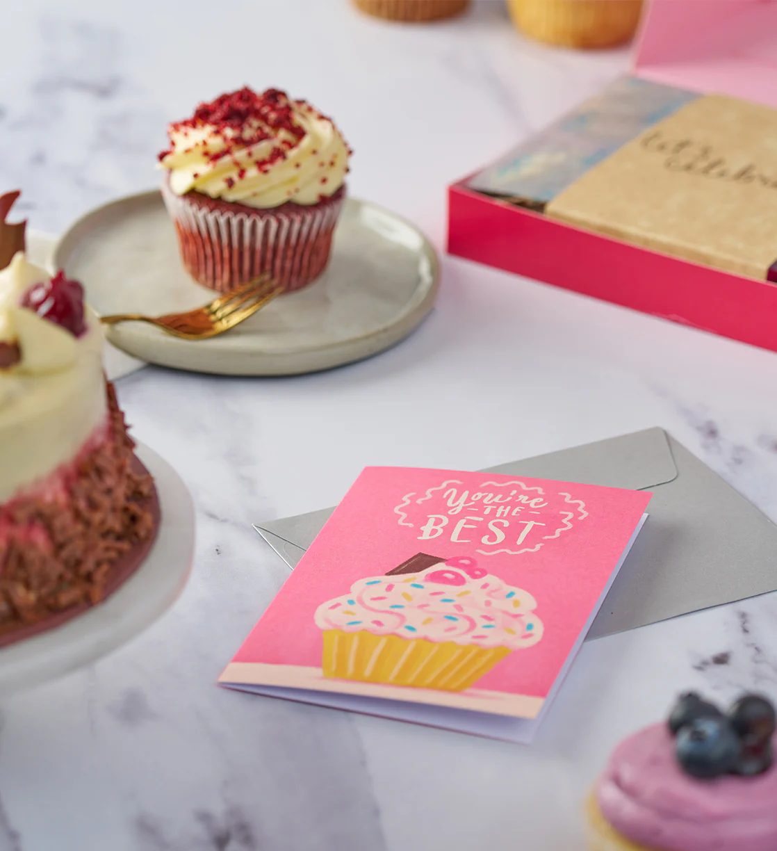 Cupcake  You are the best Card - Image 5