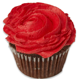 Delaware Red Chocolate Photo Cupcake