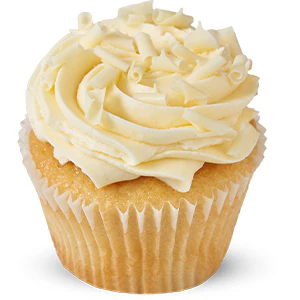 Delaware White Vanilla Photo Cupcake