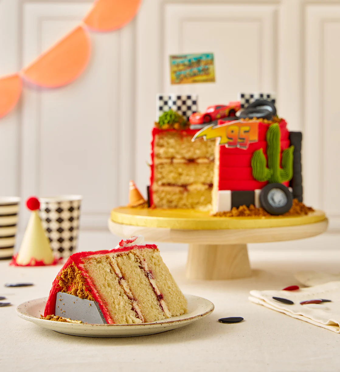 Disney Cars Themed Cake - Image 2