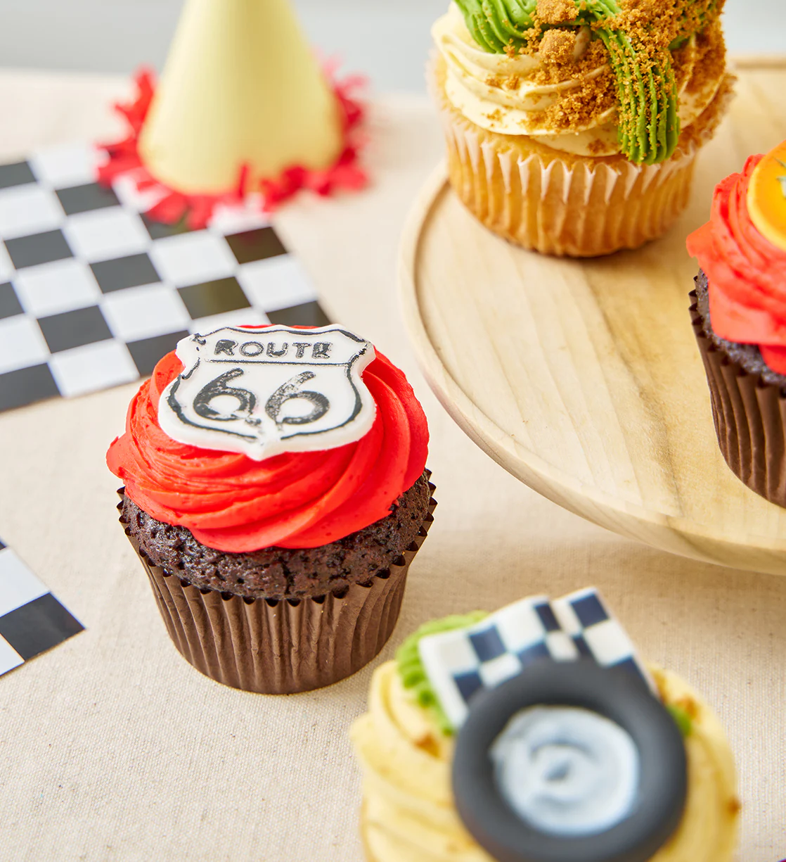 Disney Cars Themed Cupcake Box - Image 4