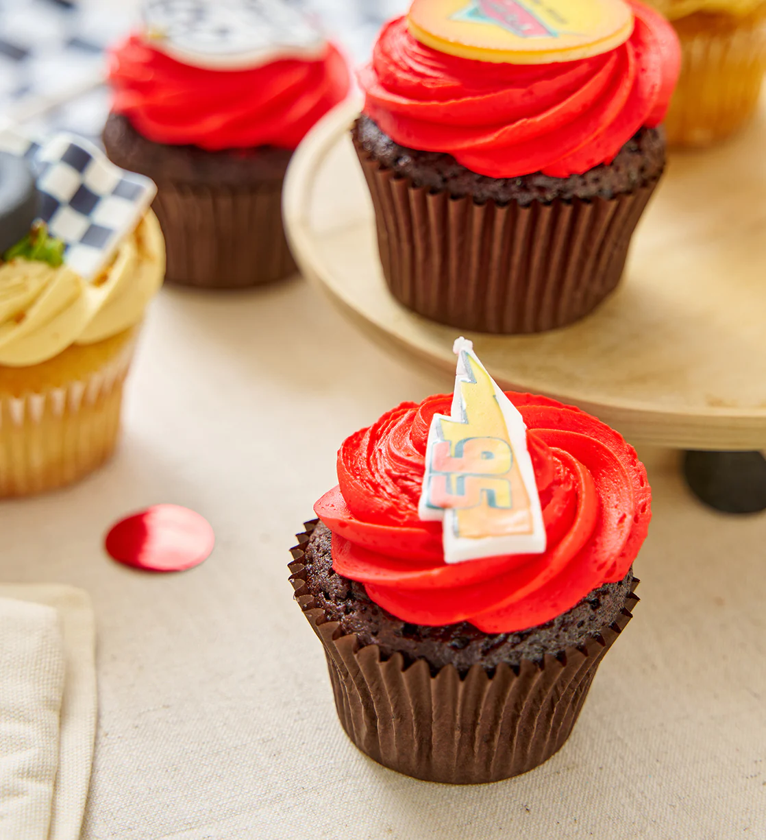 Disney Cars Themed Cupcake Box - Image 7