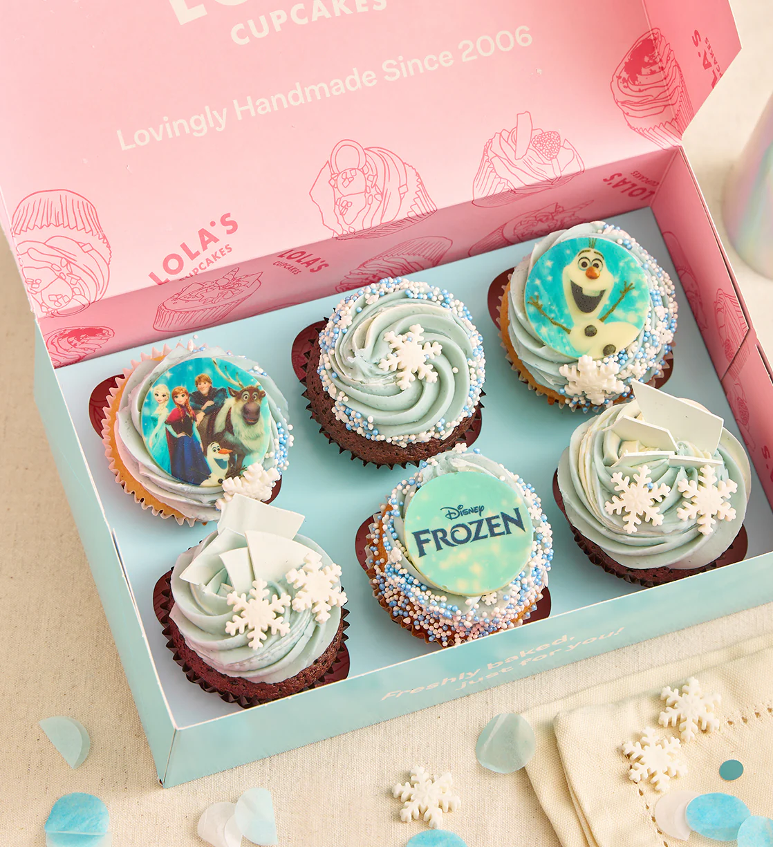 Disney Frozen Themed Cupcake Box - Image 3