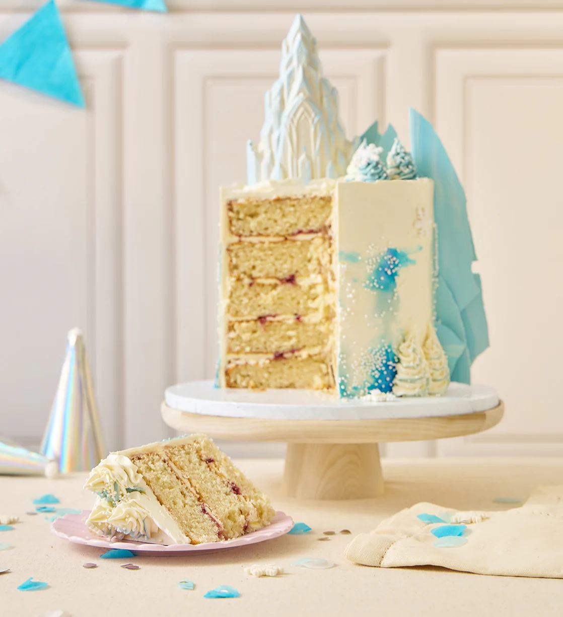 Disney Frozen Themed Tall Cake - Image 5