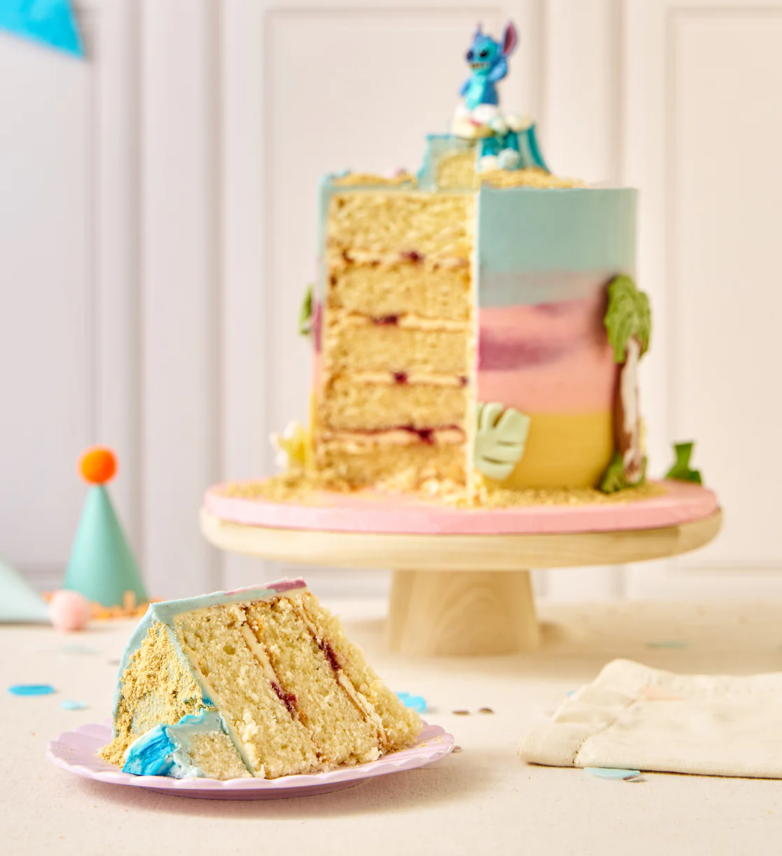 Disney Lilo and Stitch Themed Tall Cake - Image 2