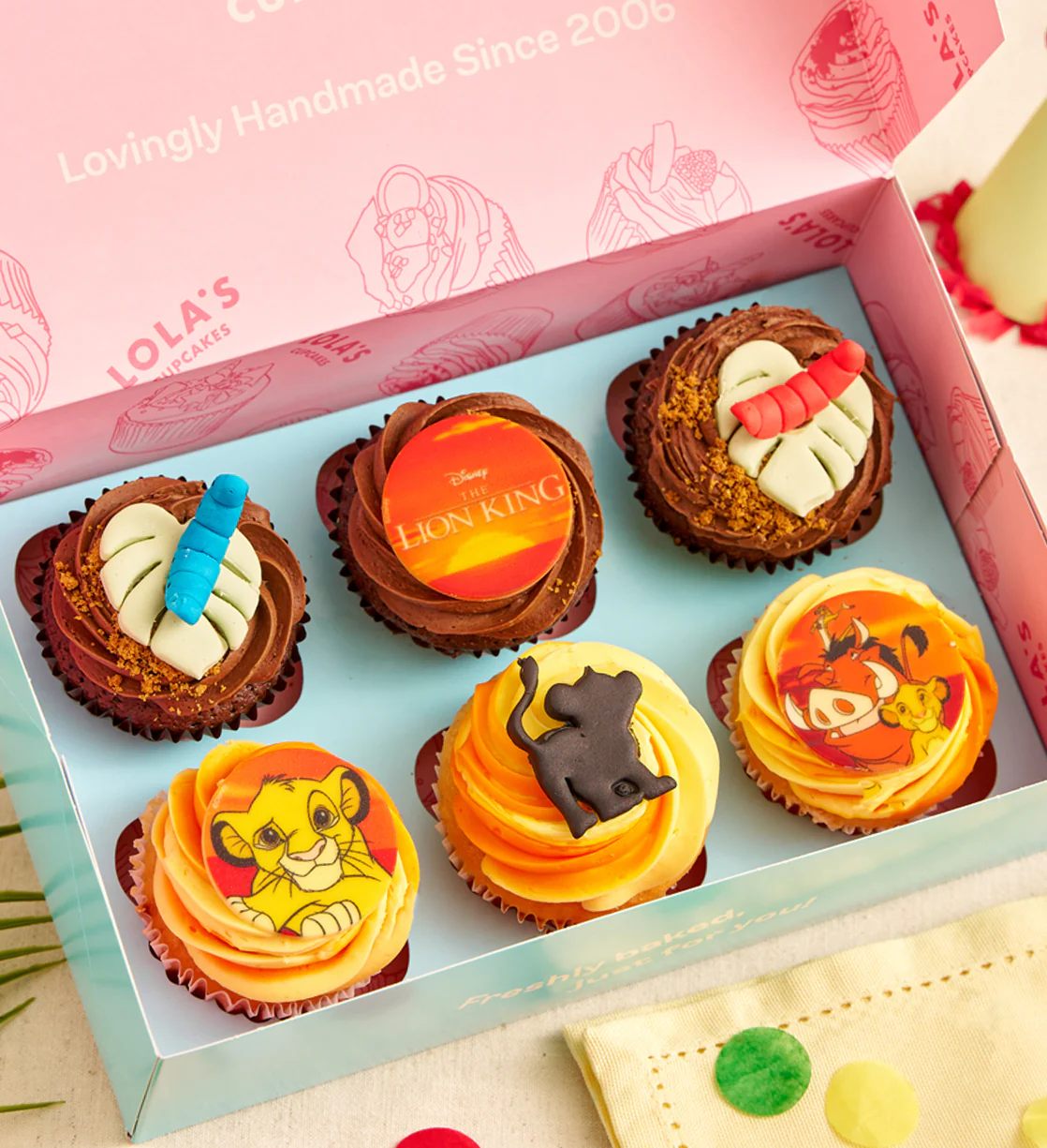 Disney Lion King Themed Cupcake Box - Image 3