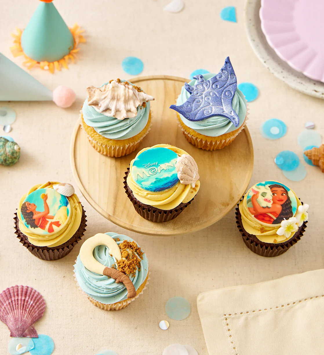 Disney Moana Themed Cupcake Box - Image 2
