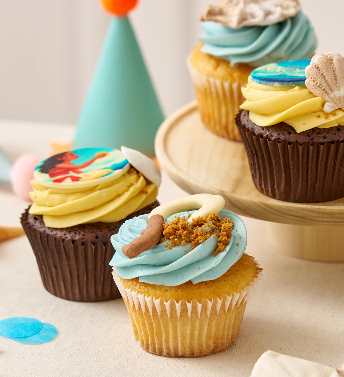 Disney Moana Themed Cupcake Box - Image 6