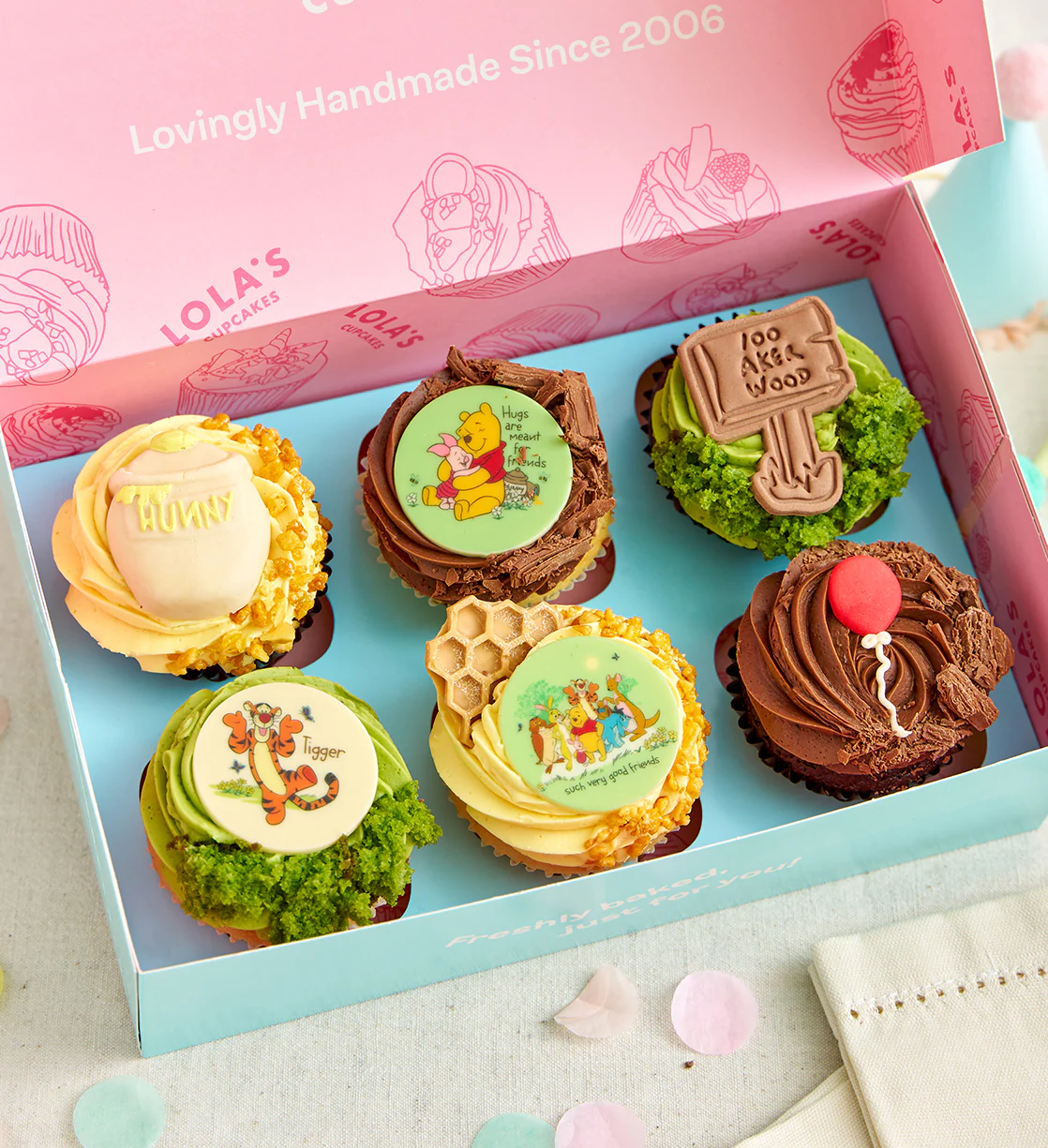 Disney Winnie The Pooh Cupcake Box - Image 3