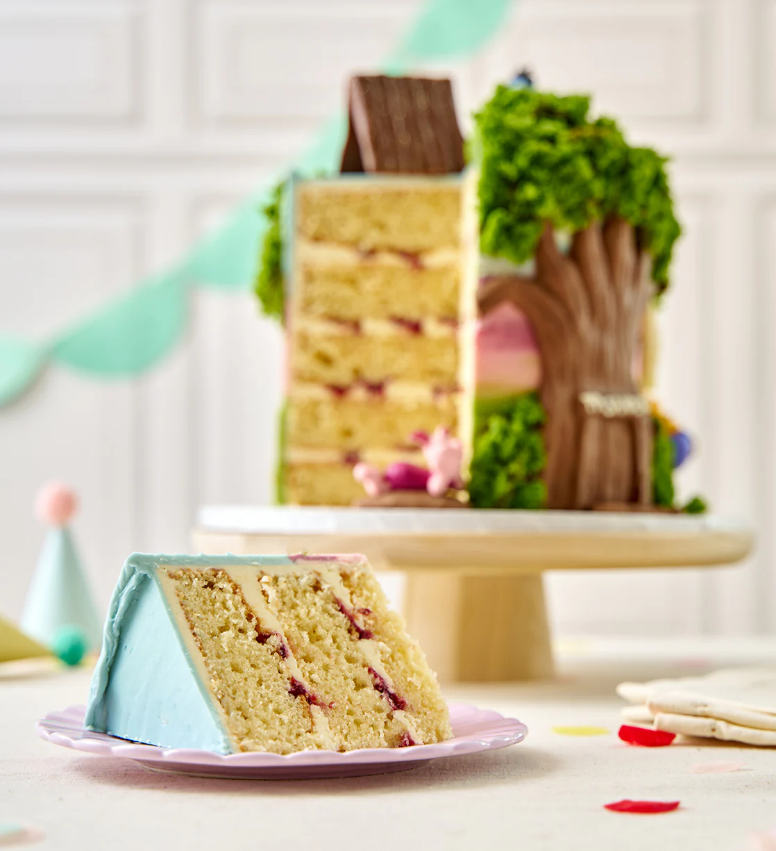 Disney Winnie The Pooh Themed Tall Cake - Image 2