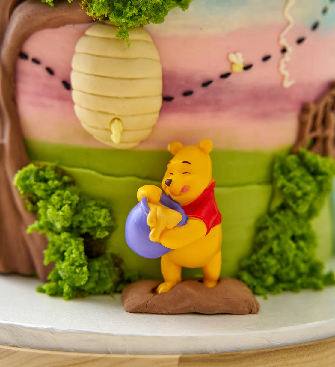 Disney Winnie The Pooh Themed Tall Cake - Image 5