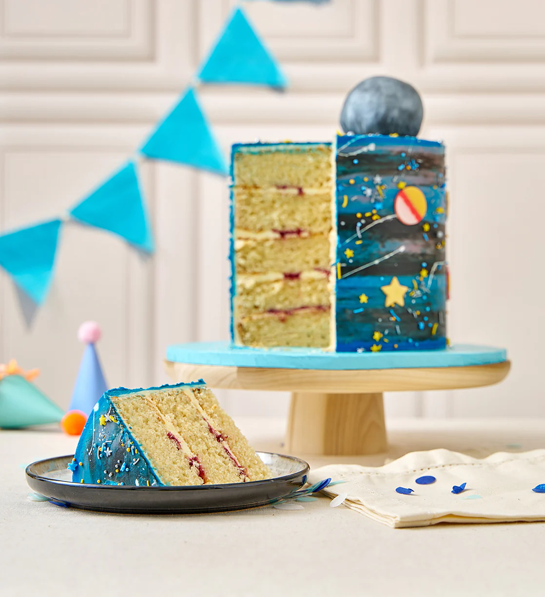Galaxy Space Tall Cake - Image 2