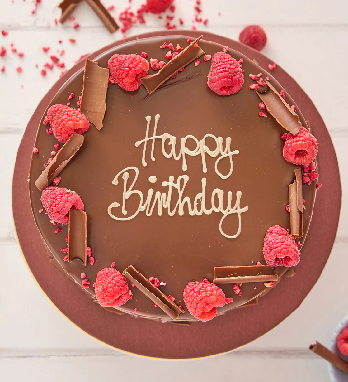 Gluten Free Chocolate and Raspberry Cake - Image 3