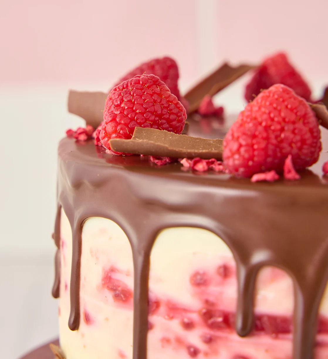 Gluten Free Chocolate and Raspberry Cake - Image 6