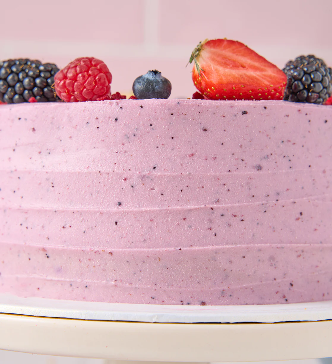 Gluten Free Fresh Berry Cake - Image 4