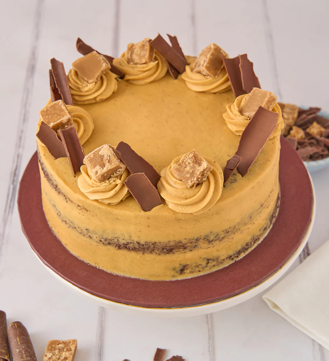 Gluten Free Salted Caramel Cake - Image 6