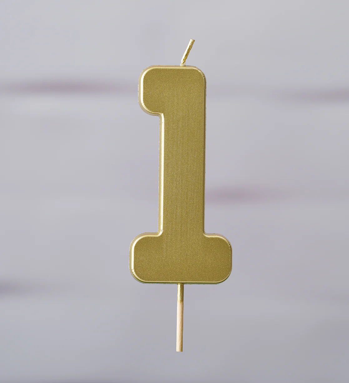 Gold Number Candle - Image 5