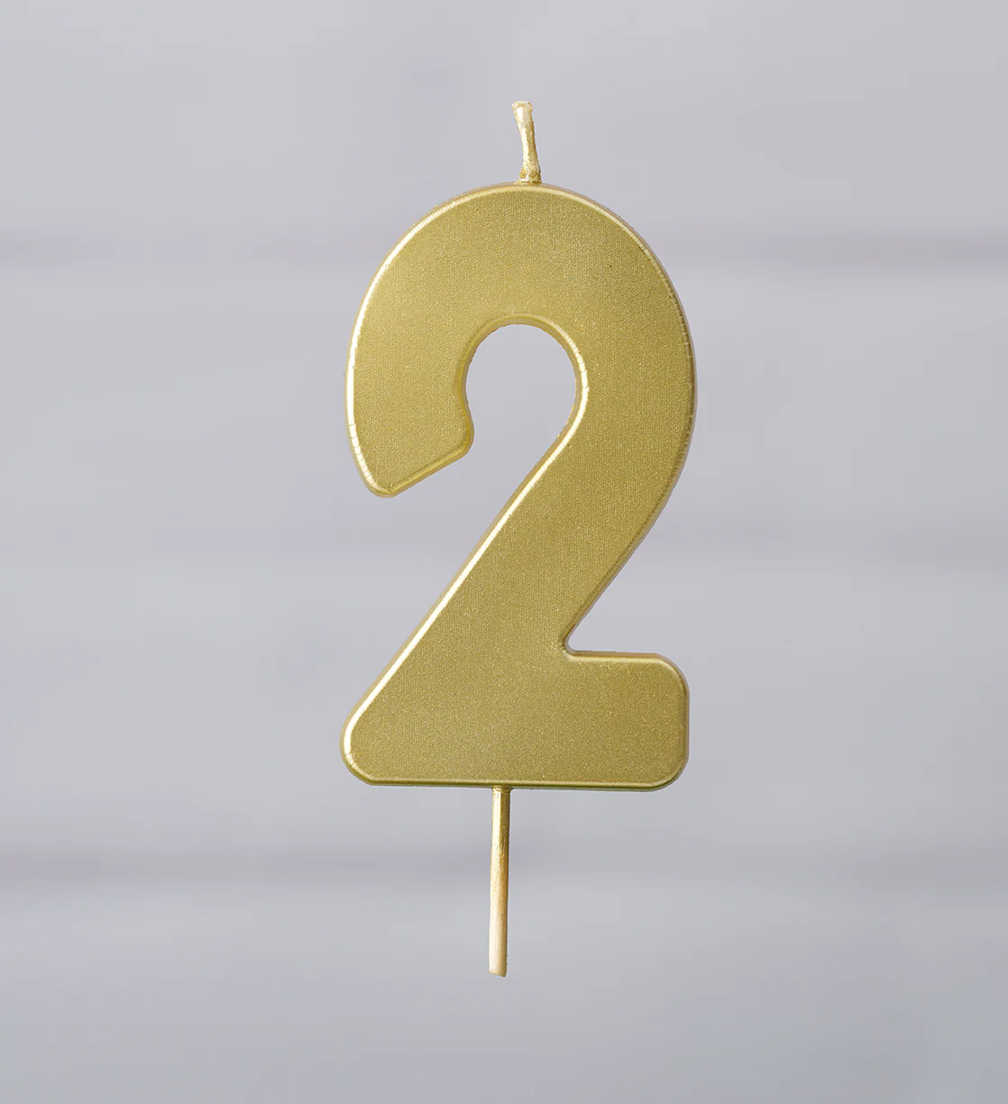 Gold Number Candle - Image 6