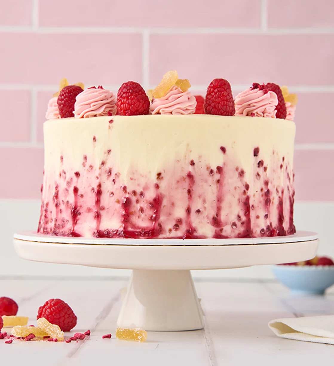 Lemon and Raspberry Cake - Image 5