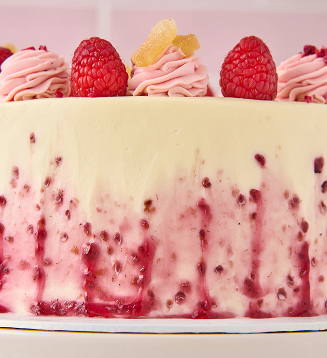 Lemon and Raspberry Cake - Image 6