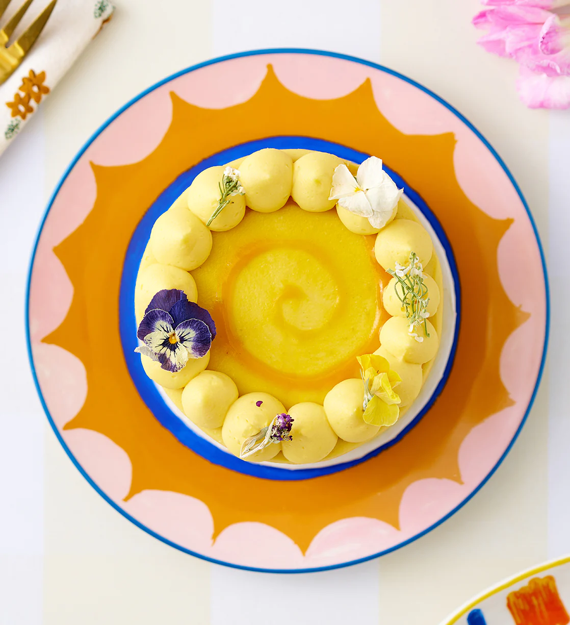 Mango and Yuzu Bento Cake - Image 6
