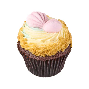 Mermaid Chocolate Cupcake