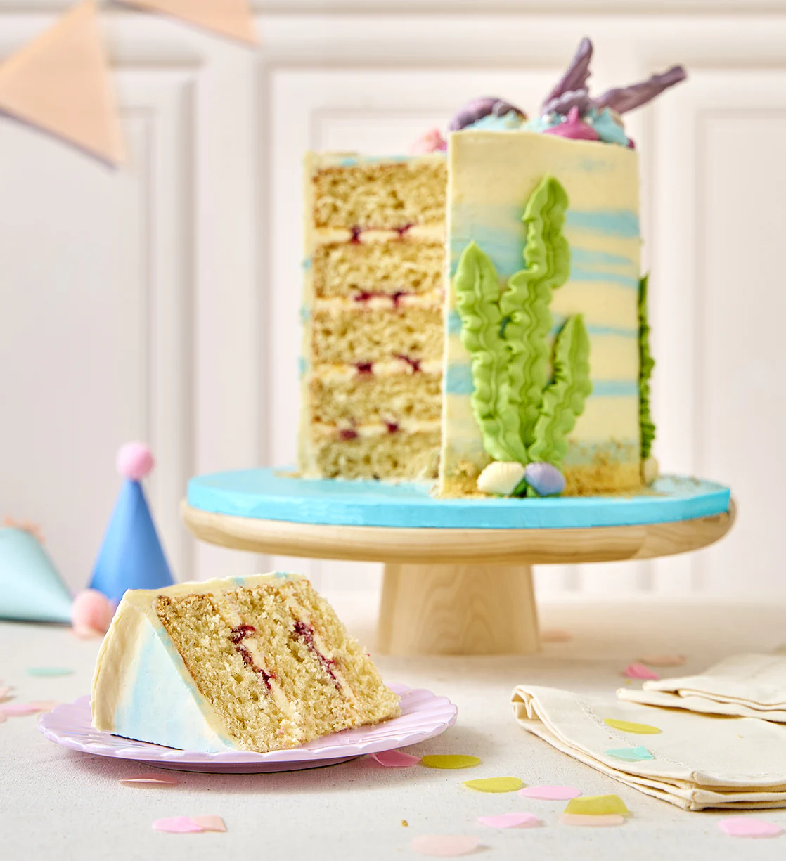 Mermaid Tall Cake - Image 2