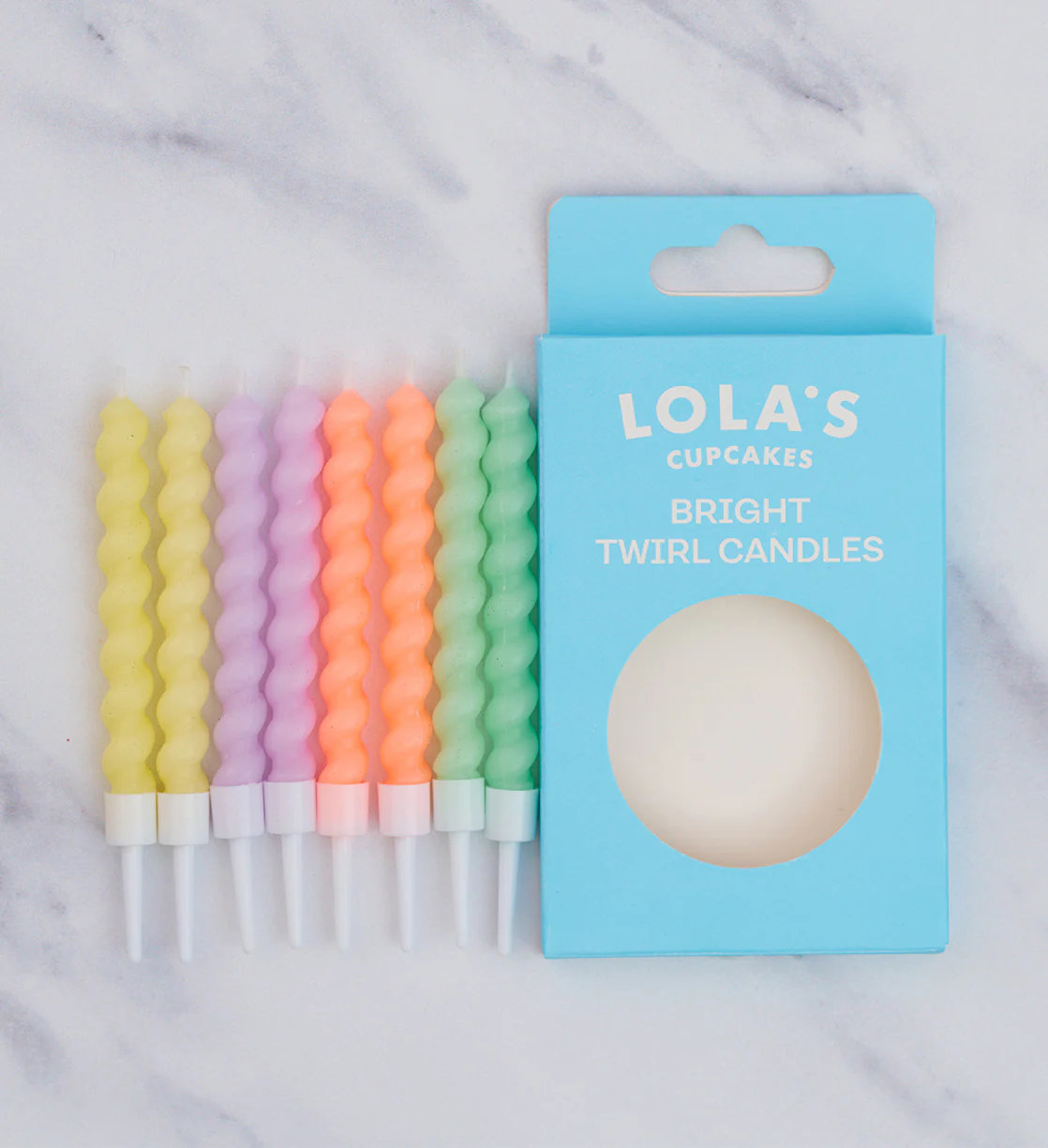 Pastel Twirl Candles - Image 4
