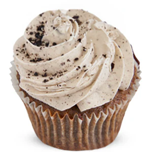 Photo Mini Cupcake Cookies and Cream with Cookies and Cream Icing
