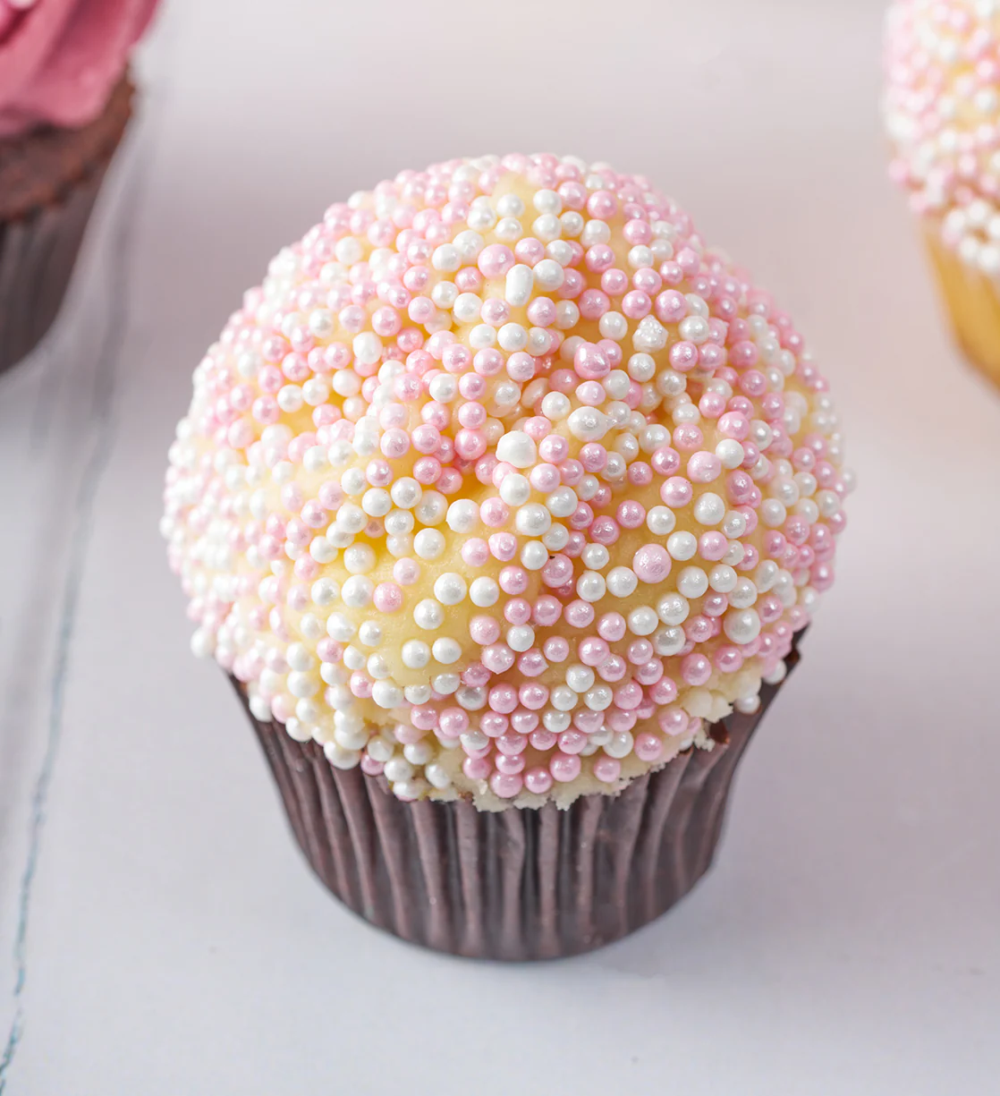 Pink Mini Cupcake Box - Image 3
