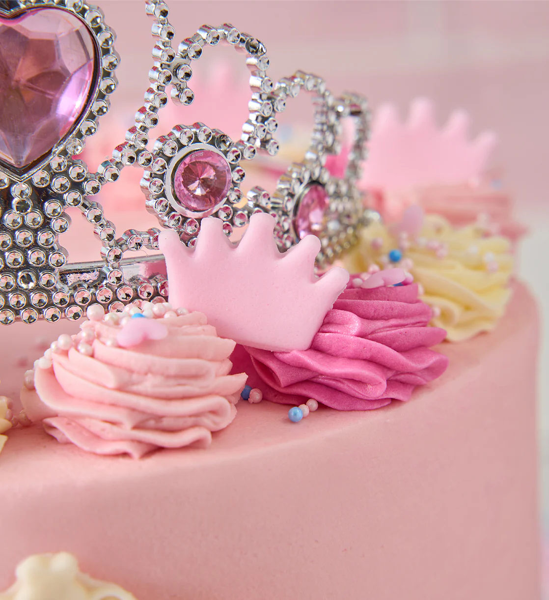 Pink Princess Tall Cake - Image 7