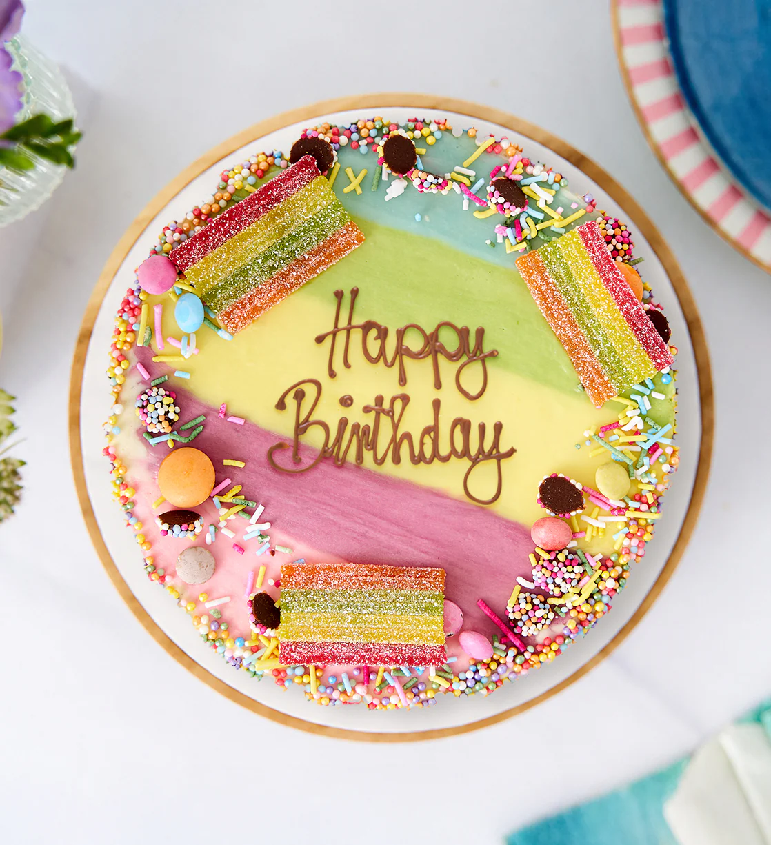Rainbow Sprinkle Nationwide Cake - Image 3