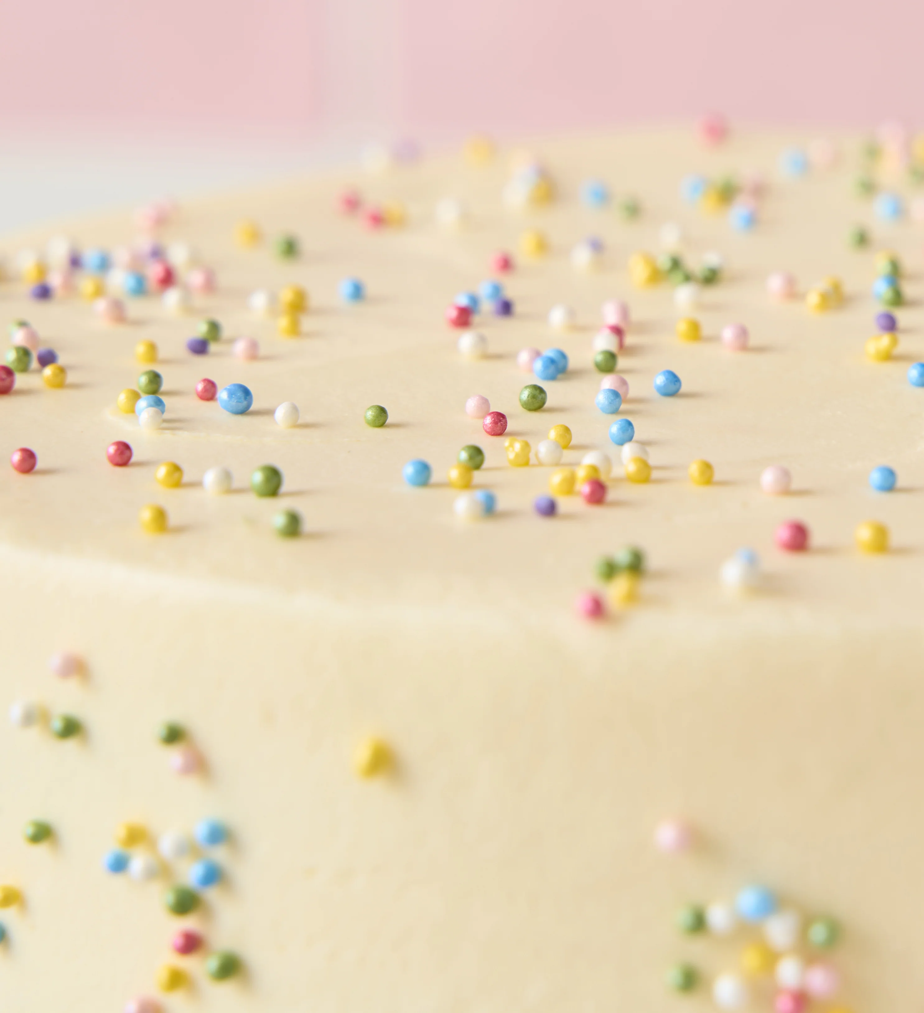 Rainbow Vanilla Tall Cake - Image 7