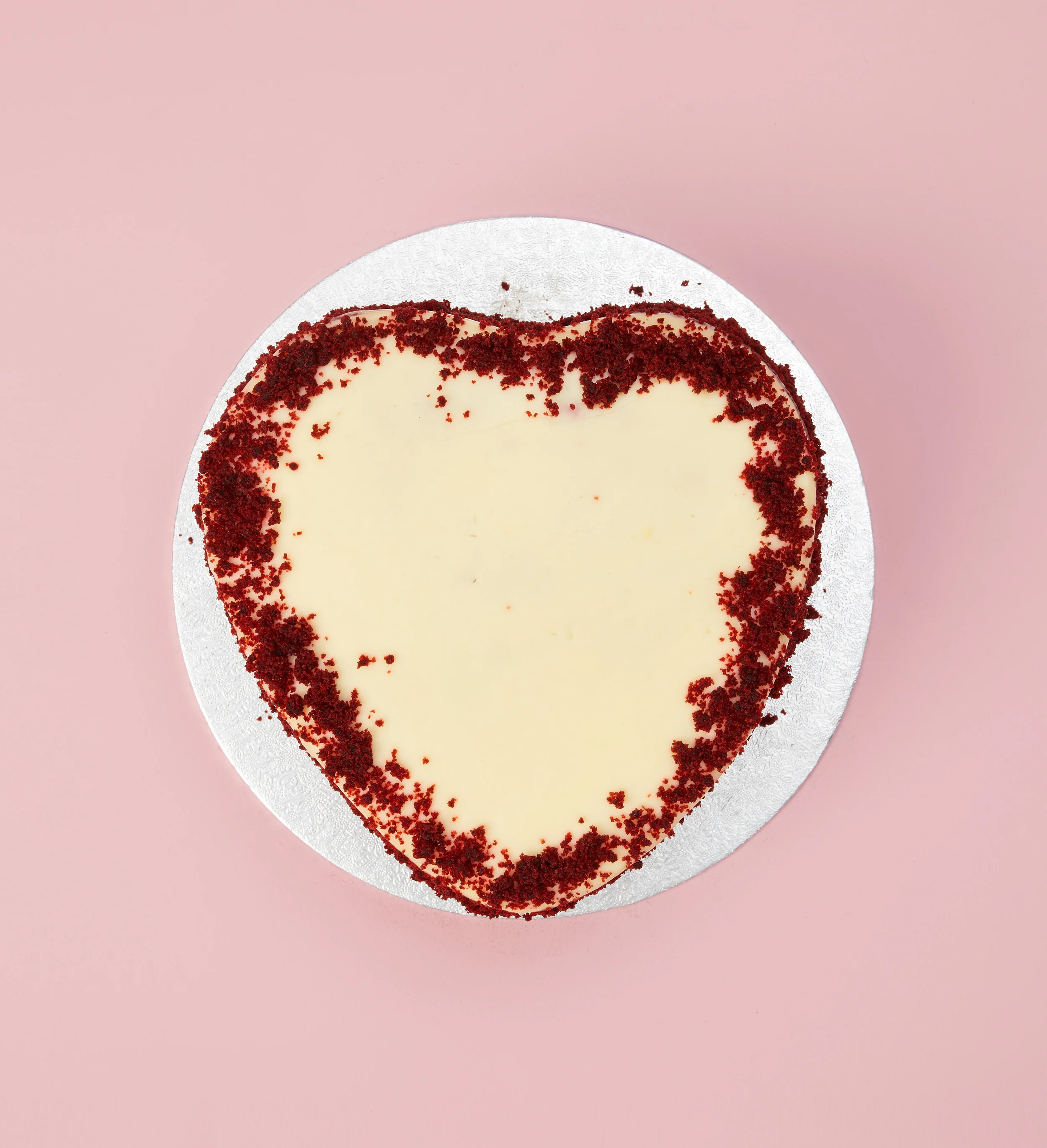 Red Velvet Heart Cake - Image 4