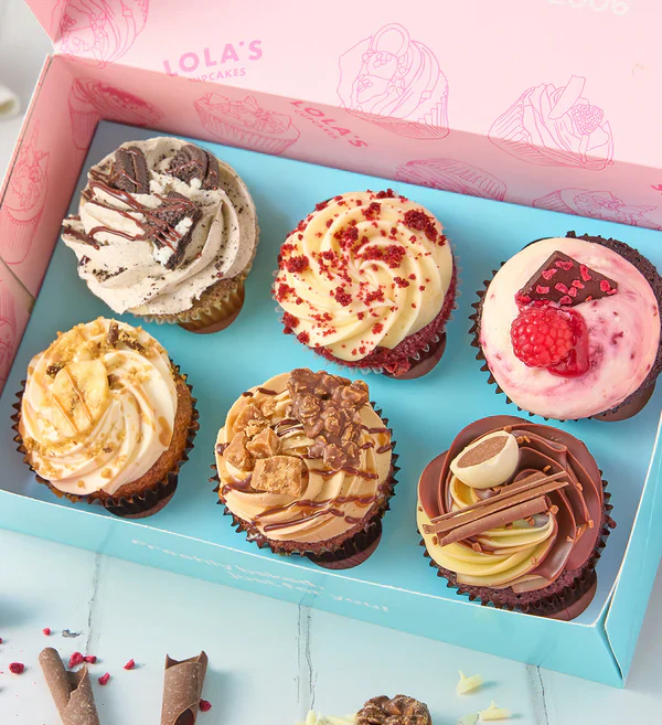Red Velvet Nationwide Cake and Assorted Cupcakes Bundle - Image 5