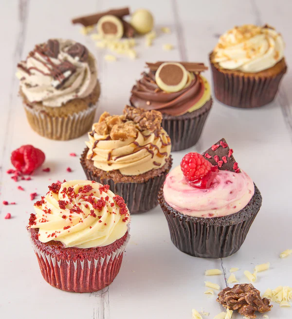 Red Velvet Nationwide Cake and Assorted Cupcakes Bundle - Image 6