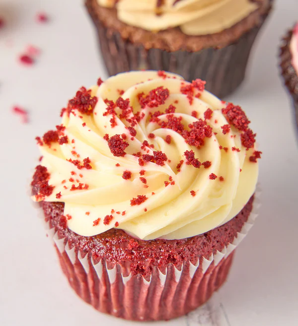 Red Velvet Nationwide Cake and Assorted Cupcakes Bundle - Image 7